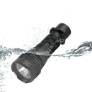 BORUiT M51 L2 1200LM Diving LED Flashlight Underwater 80m 18650/26650