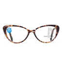 Tortoiseshell Brown Reading Glasses Far And Near Dual Purpose Fshion Anti Blue Light Resin Presbyopic Glasses Progressive Multi Focus Intelligent Presbyopic Glasses
