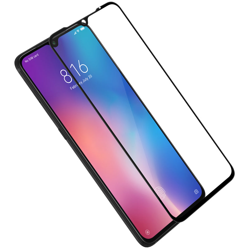 NILLKIN 3D CP+MAX Full Coverage Anti-explosion Tempered Glass Screen Protector for Xiaomi Mi9 Mi 9 / Xiaomi Mi 9 PRO / Xiaomi Mi9 Mi 9 Transparent Edition