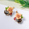 Trendy Flower Alloy Ear Drop Earrings Accessories Jewelry Earring For Women