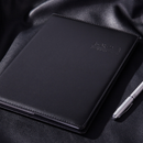 Deli 7950 Notebook 25k /82 Pages Meeting Notebook PU Wear Resistant 360 Degree Edging Design for Office