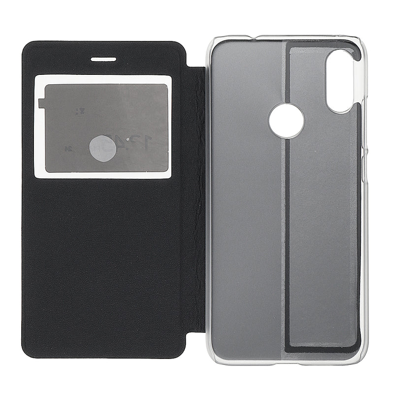 Bakeey Flip With Window Shockproof PU Leather Full Body Cover Protective Case for Xiaomi Redmi Note 7 / Redmi Note 7 PRO