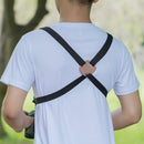 Binocular Chest Harness Strap Adjustable Double Shoulder Strap for Cameras RP2Z6