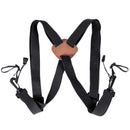 Binocular Chest Harness Strap Adjustable Double Shoulder Strap for Cameras RP2Z6