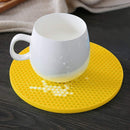 Silicone Pot Holder and Oven Mitts,Multipurpose Non-Slip Insulation Honeyco