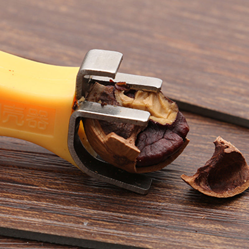 2Pcs Quick Nutcracker Walnut Pliers Sheller Home WalNutcracker Nut Opener