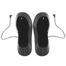 Black Battery Electric Heated Shoe Insoles Winter Warming Outdoor Foot Heater Breathable Deodorant
