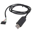 2X(6Pin Ftdi Ft232Rl Ft232 Module for Arduino Usb To Ttl Uart Serial Wire A