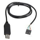 2X(6Pin Ftdi Ft232Rl Ft232 Module for Arduino Usb To Ttl Uart Serial Wire A