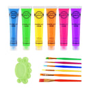13Pcs/Set 6 Color Uv Luminous Pigment Luminous Body Painting Paint Art Part