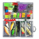88 Pieces Of Swimming Bait Bait Soft Bait Bait Bait Set Multi-Style Simulat