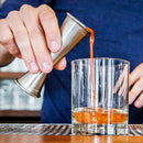 Cocktail Bar Jigger Stainless Steel Double Cup Measuring Cup Bartender Bart P8Y5