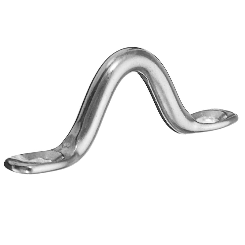 4mm Stainless Steel Bimini Top Pad Wire Eye Straps Loop Boat Plate Staple Ring Door Pulls