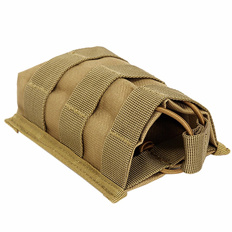 MOLLE Mini Walkie Talkie Tactical Bag Military Camouflage Outdoor Camping Hunting Bag Storage Pouch