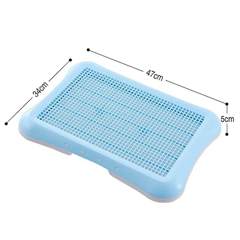 Plastic Pet Dog Detachable Indoor Toilet Training Pad Toilet Box Tray for D
