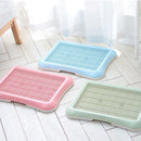 Plastic Pet Dog Detachable Indoor Toilet Training Pad Toilet Box Tray for D