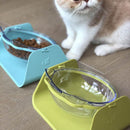 15 Degree Adjustable Pet Feeder Bowl Dog Cat Adjustable Feed Bowl Waterer F Z6F7