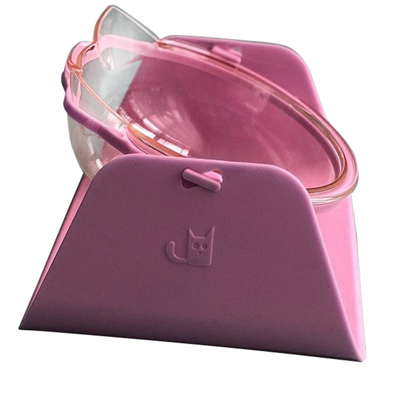 15 Degree Adjustable Pet Feeder Bowl Dog Cat Adjustable Feed Bowl Waterer F Z6F7