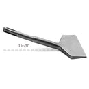 Sds Plus Shank 3-In Wide Electric Hammer Chisel Angled Heavy Duty Bent Tile