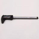 1Pc Black Micro-blading Reusable Makeup Measure Eyebrow Guide Ruler 150Mm 6