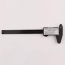 1Pc Black Micro-blading Reusable Makeup Measure Eyebrow Guide Ruler 150Mm 6
