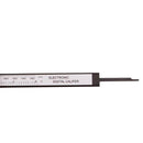 1Pc Black Micro-blading Reusable Makeup Measure Eyebrow Guide Ruler 150Mm 6