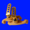Violin Shoulder Pad Multi-Position Adjustable Maple Shoulder Pad German Sty