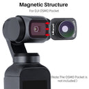 Ulanzi Op-8 Camera Fisheye Lens for Osmo Pocket Gimbal Accessories Magnetic