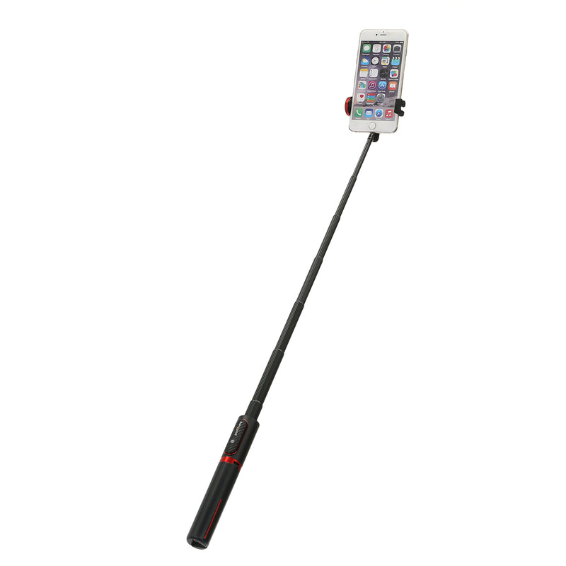 Banggood BW-BS10 Portable bluetooth Selfie Stick Hidden Phone Clamp with Retractable Tripod
