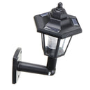 Solar Power LED Light Path Way Wall Landscape Mount Outdoor Garden Fence Lamp