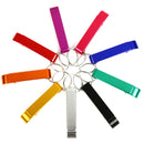 30 Pcs New Opener Keychains 4 in 1 Pocket Aluminum Beer Bottle Opener Weddi I6N2