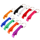 30 Pcs New Opener Keychains 4 in 1 Pocket Aluminum Beer Bottle Opener Weddi I6N2