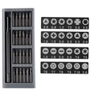 24 in 1 Fine Repair Screwdriver Set Aluminum Alloy Housing Precision Magnet