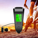 Waterproof Wired Digital Display Bike Speedometer Odometer Backlight Bicycl