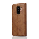 Flip Bracket Card Slot PU Leather Protective Case for Samsung Galaxy S9 Plus