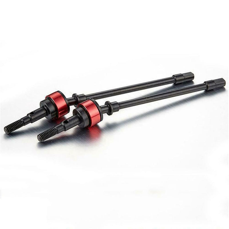 1Pair Stainless Steel Cvd Drive Shaft Front Axle Rc Parts for Axial Scx10 C S8H2