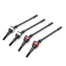 1Pair Stainless Steel Cvd Drive Shaft Front Axle Rc Parts for Axial Scx10 C S8H2