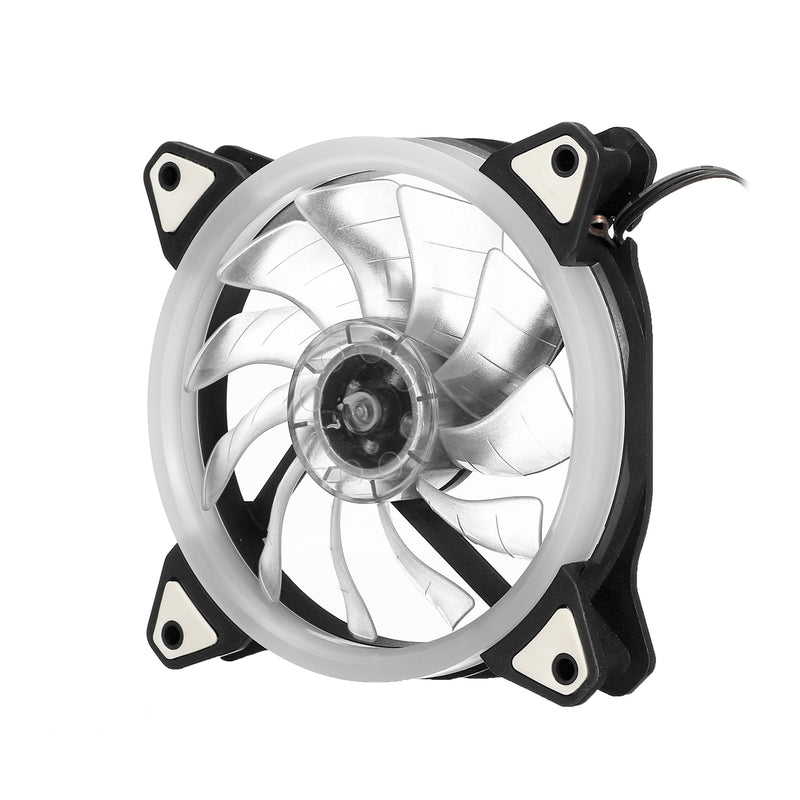 120mm PC Computer Case Fan Cooler Cooling Heatsink Ultra Silent 4 Color LED Light