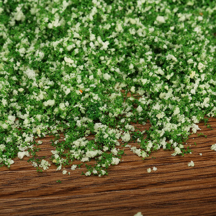 DIY Handmade Building Model Material Grass Tree Sponge Powder Green Mixture Pollen