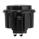 10Pcs Black 30mm Push Button for Arcade Game Joystick Controller MAME