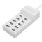 Universal AC 100-240V 10 Port USB Charging Station For Smartphone Tablet