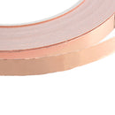 Excellway 10mm 30M Copper Foil Tape Low Impedance Conductive EMI Shielding Self Adhesive Tape