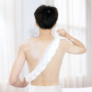 Qualitell Shower Cleaning Towel Bath Shower Sponge Elongated Bathing Tool Body Cleaning Bath Ball Elastic Mesh Easy Foam for Spa Bath Shower from Xiaomi Youpin