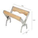 Frame Grip Holder Stainless Steel Hive Frame Holder + 2Pack Honey Gate Valv W3F8
