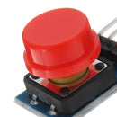 10pcs Big Key Module Push Button Switch Module With Hat High Level Output Electronic Switch Module