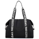 Casual Tote Women'S Shoulder Tote Nylon Large Capacity Ladies Bag Letter Sh