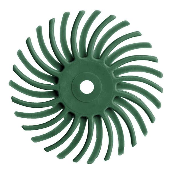 24pcs 80-1000 Grit Radial Bristle Disc Brush Polishing Burr with 3mm Mandrels