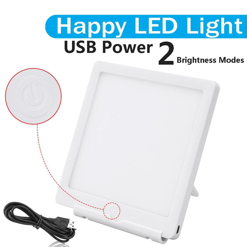 5W Sad Phototherapy Light 10000 Lux Bionic-Daylight Affective Disorder Usb  X9K7