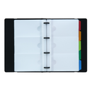 XIAOMI Ecosystem Deli 5778 Loose-leaf Business Card Holder Easy To Classify and Install Desktop Name Card ID Card Storage Booklet Organizer