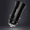 USAMS 3.1A Dual USB Ports Fast Car Charger With LED Light For Smart Phone Tablet Camera MP4